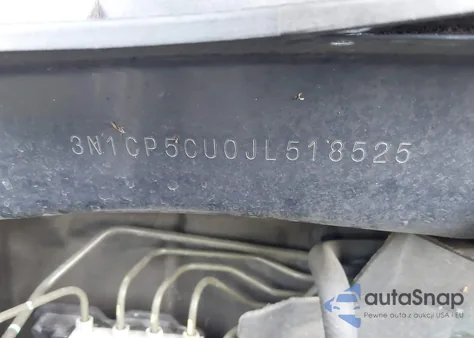 2018 Nissan Kicks Sv из США, поврежденный, VIN 3N1CP5CU0JL518525